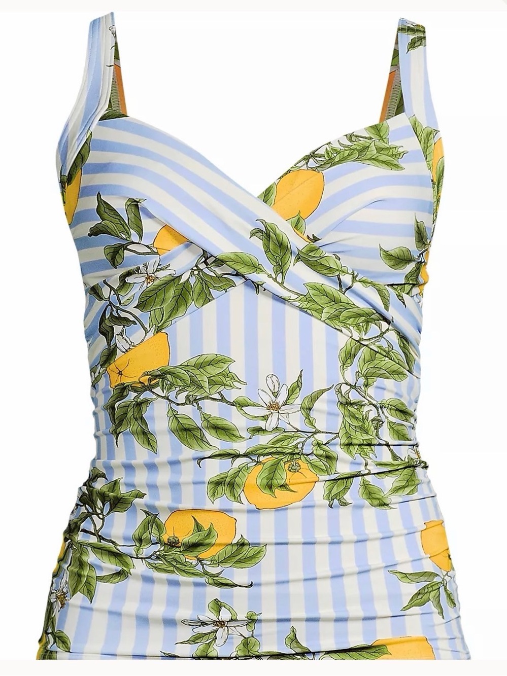 Sweetheart Wrap Underwire Tankini Top